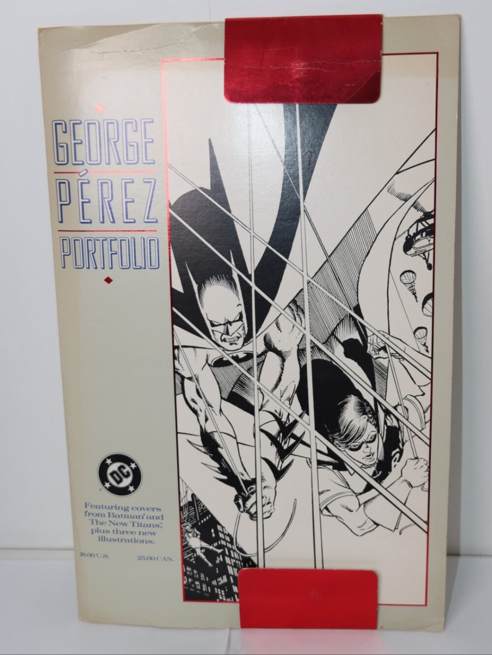 1990 George Perez Portfolio Batman Illustrations